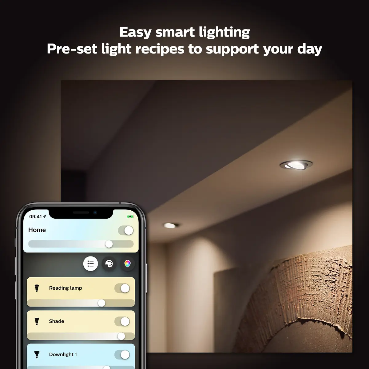 Philips Hue White Ambience GU10 viedais prožektors Photo 5