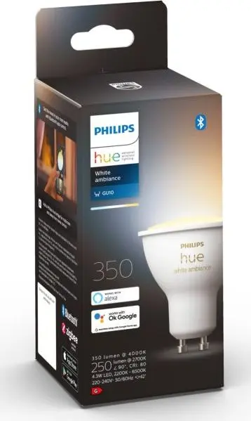 Philips Hue White Ambience GU10 Smart Spotlight Photo 8