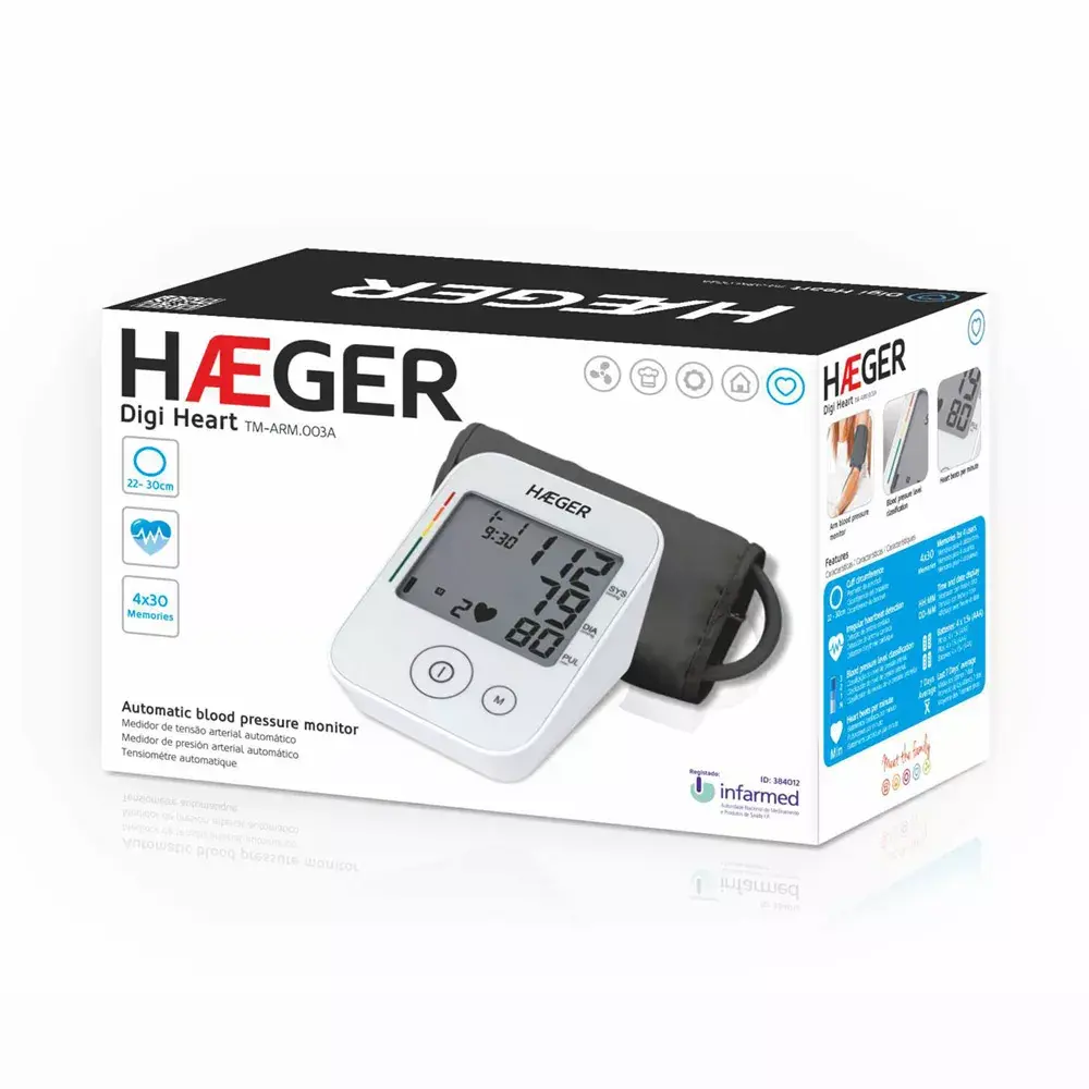 Тонометр Haeger TM-ARM.003A Photo 2