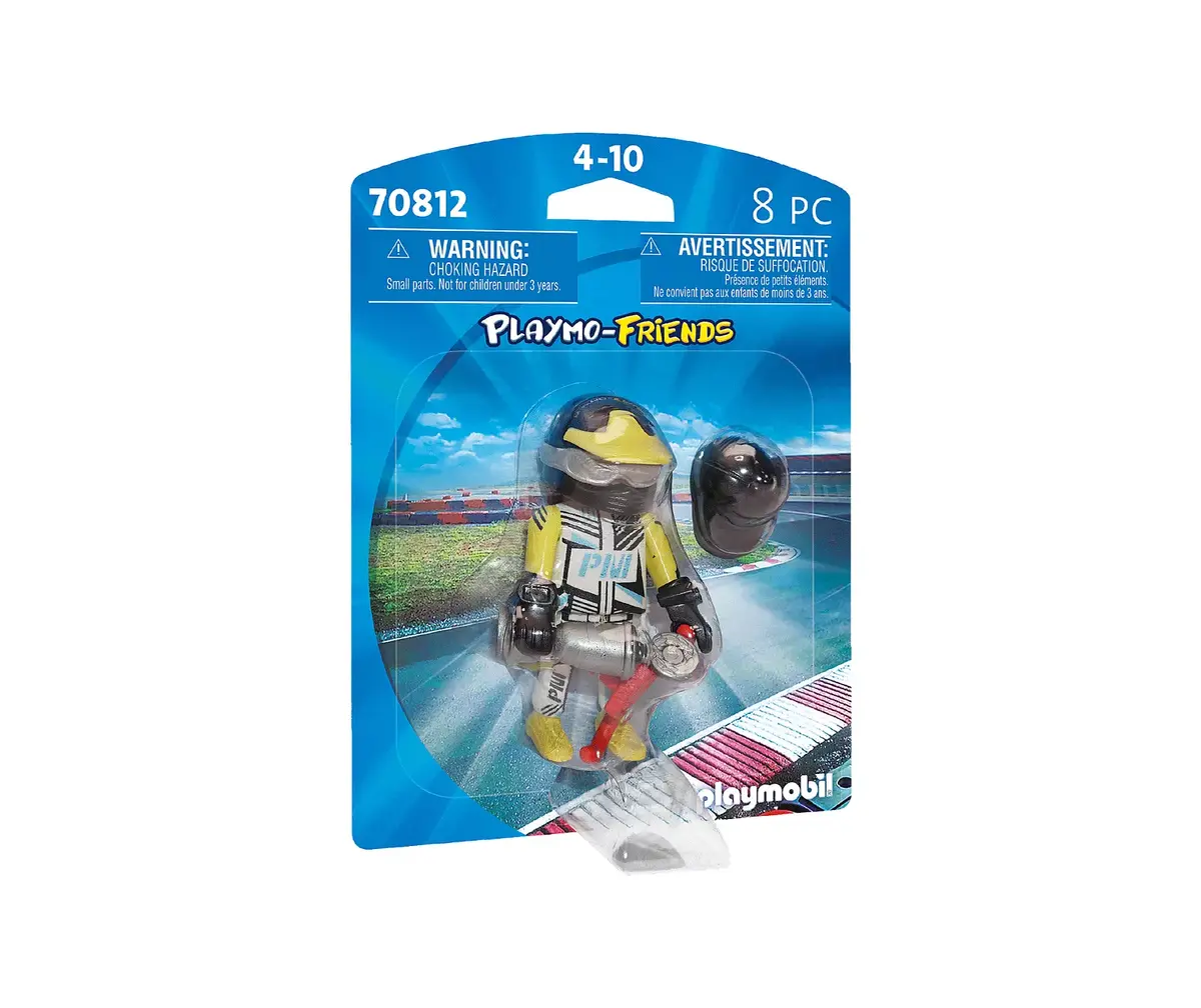 PLAYMOBIL City Life rallija braucēja figūriņa