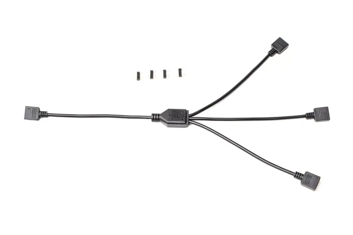 RGB сплиттер кабель EK Water Blocks Loop D-RGB 3-Way Splitter Cable Photo 2