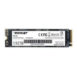 SSD disk Patriot Memory 1.92 TB M.2 PCI Express 3.0 NVMe P310