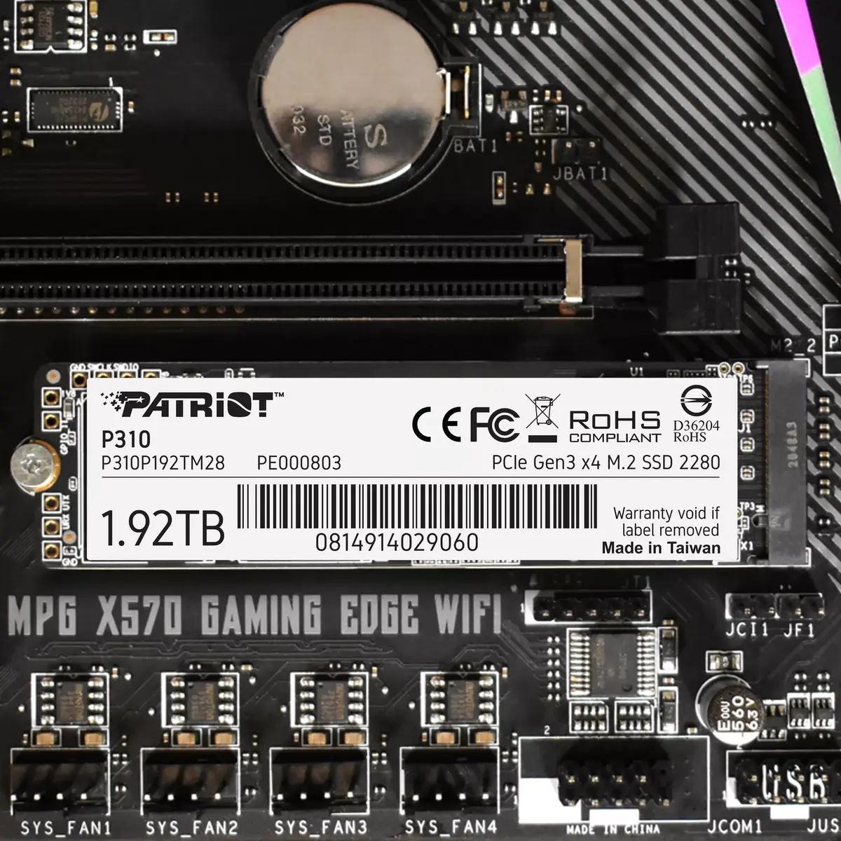 SSD диск Patriot Memory 1.92 TB P310 Photo 6