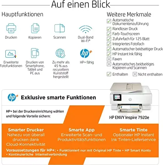 Daudzfunkcionālā ierīce HP ENVY 7920e Photo 14