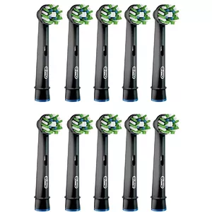 Toothbrush heads Oral-B CrossAction CleanMaximizer — 10 pcs, replacement heads for electric toothbrushes