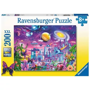Jigsaw puzzle Ravensburger Cosmic City 200 pcs Fantasy