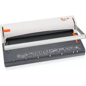 Wire binding machine PEACH PB300-15 — binds up to 60 sheets, for 80 g/m² paper, Black/White