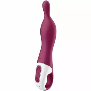 Mini vibrator Satisfyer silicone blue grey