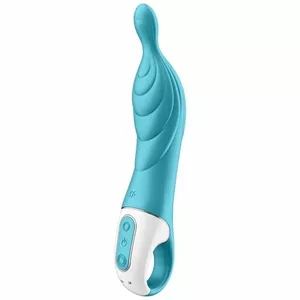 Вибратор Satisfyer A-Mazing 2 Силикон Серый Бирюзовый