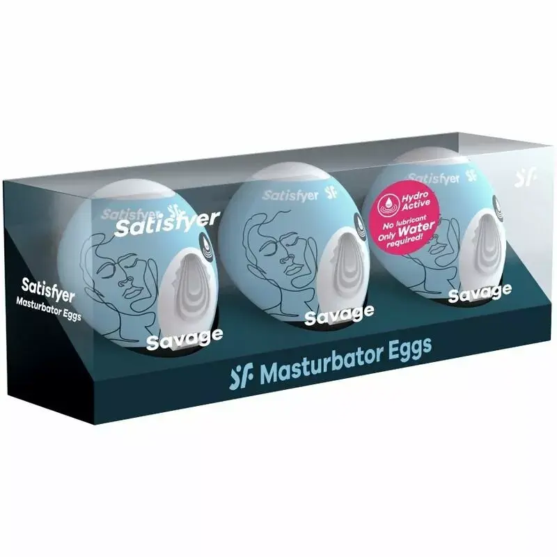 Masturbator Satisfyer 3 Silicone Egg Photo 2