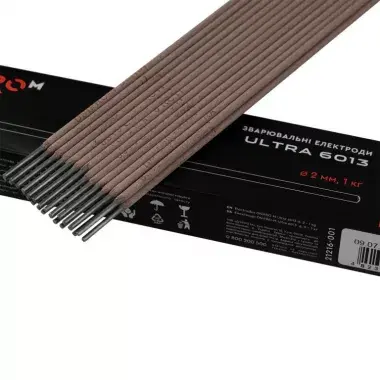 Welding electrodes DNIPRO-M Ultra 6013 2 mm 1.0 kg Photo 2