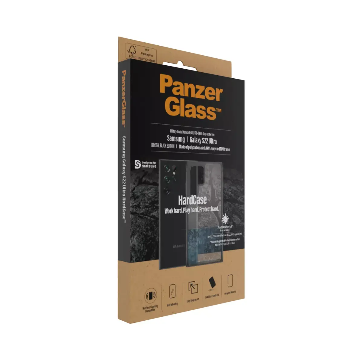HardCase vāciņš PanzerGlass Samsung Galaxy S22 Ultra Photo 4