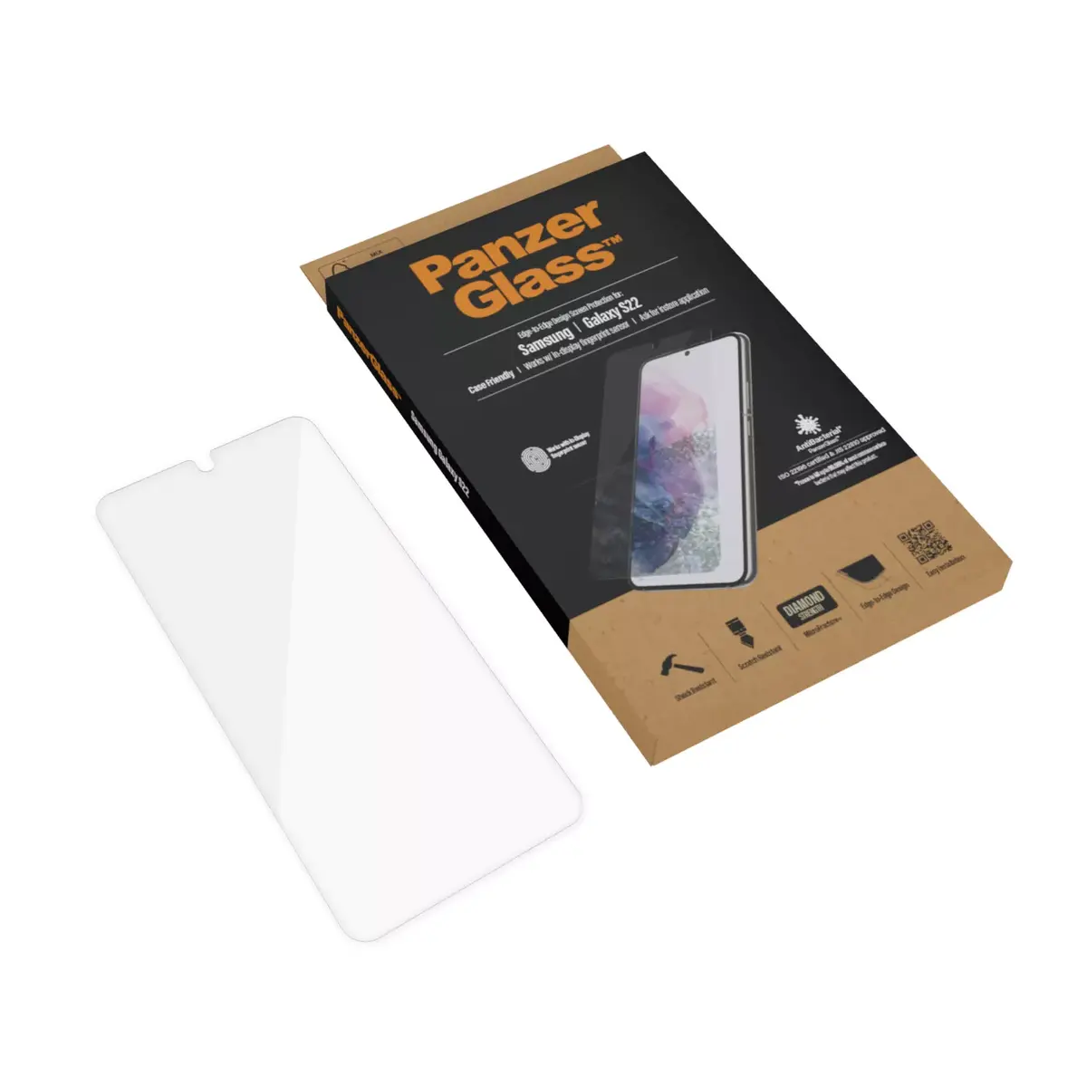 PanzerGlass ® UltraForce1 Samsung Galaxy S22 | Aizsargstikls Photo 5