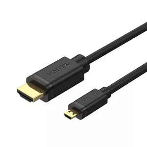 HDMI кабель UNITEK Y-C182 2м HDMI Type D Micro HDMI Type A Standard Black