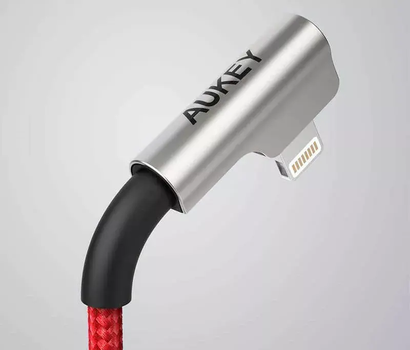 USB–Lightning Cable Aukey CB-AL01 Red Photo 5