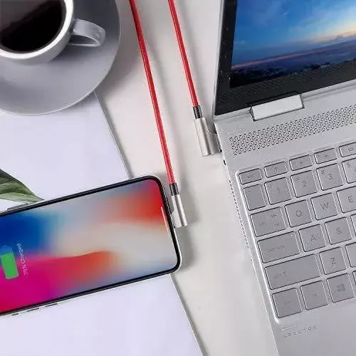 USB–Lightning Cable Aukey CB-AL01 Red Photo 7