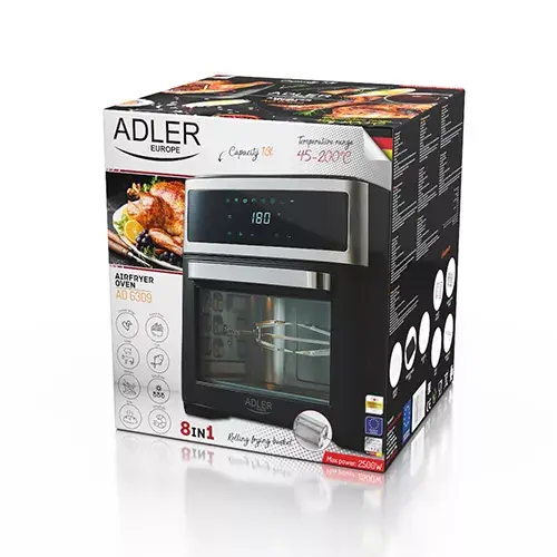 Аэрогриль Adler AD 6309 13 л 2500 Вт Photo 19
