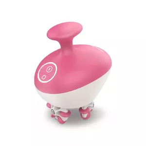 Handheld massager Medisana AC 900 — universal rolling massage, 2 intensity levels, battery-powered, pink/white