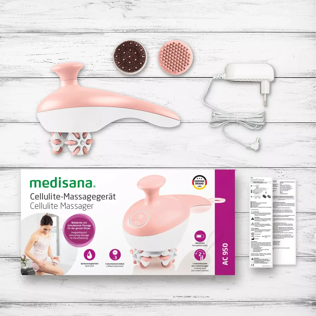 Medisana AC 950 rokass rullīšu masieris Photo 4