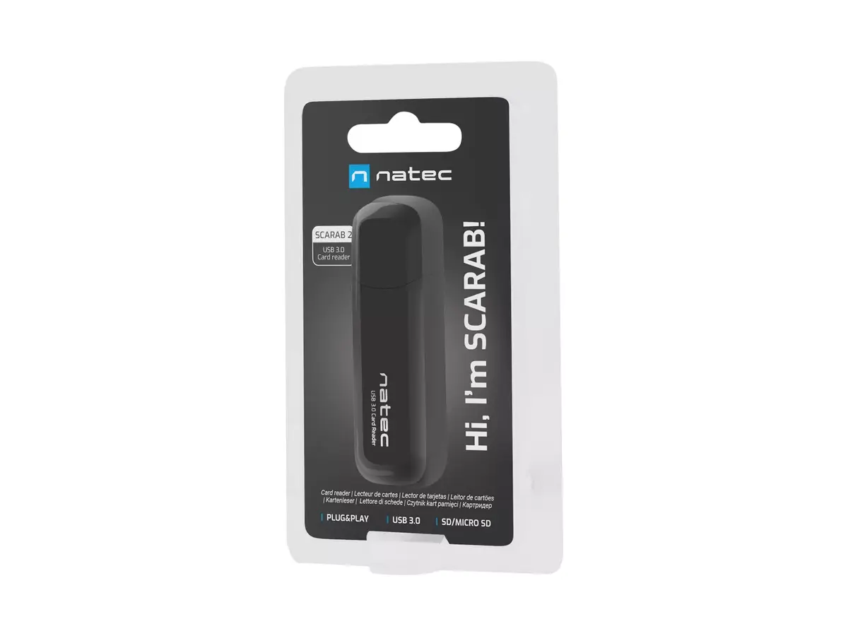 Karšu lasītājs NATEC Scarab 2 USB 3.2 Gen 1 Photo 2