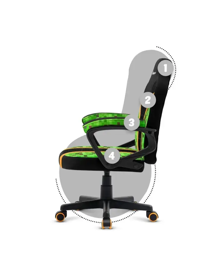 Игровое кресло Huzaro Ranger 1.0 Pixel mesh Photo 9