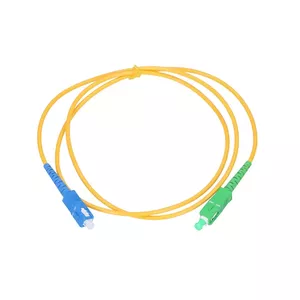 Extralink SC/APC-SC/UPC | Patchcord | Single mode, Simplex, G657A1, 3mm, 0,5m