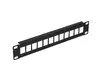 Extralink 12-port UTP patch panel 10" Photo 3