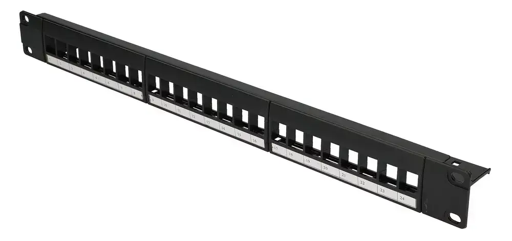 Extralink 24 porta UTP modulārs patchpanel 1U Photo 2