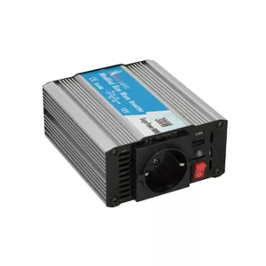 Extralink CAR VOLTAGE CONVERTER 12V - 230V, 300W, MODIFIED SINUS OPIM-300W power adapter/inverter Auto Metallic