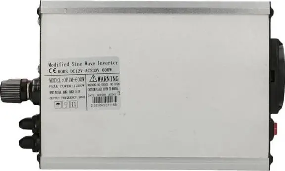 Car voltage converter Extralink OPIM-600W 12V 600W Photo 8