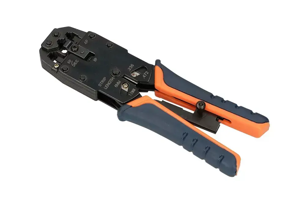 Extralink RJ45 crimp tool 4P+6P+8P with ratchet Photo 2