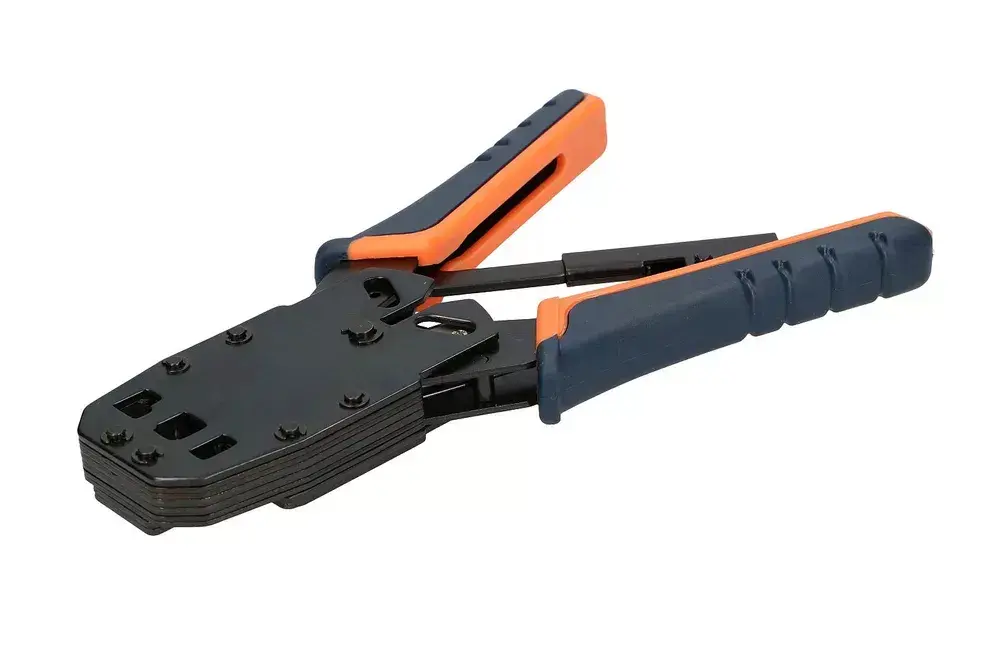 Extralink RJ45 crimp tool 4P+6P+8P with ratchet Photo 4