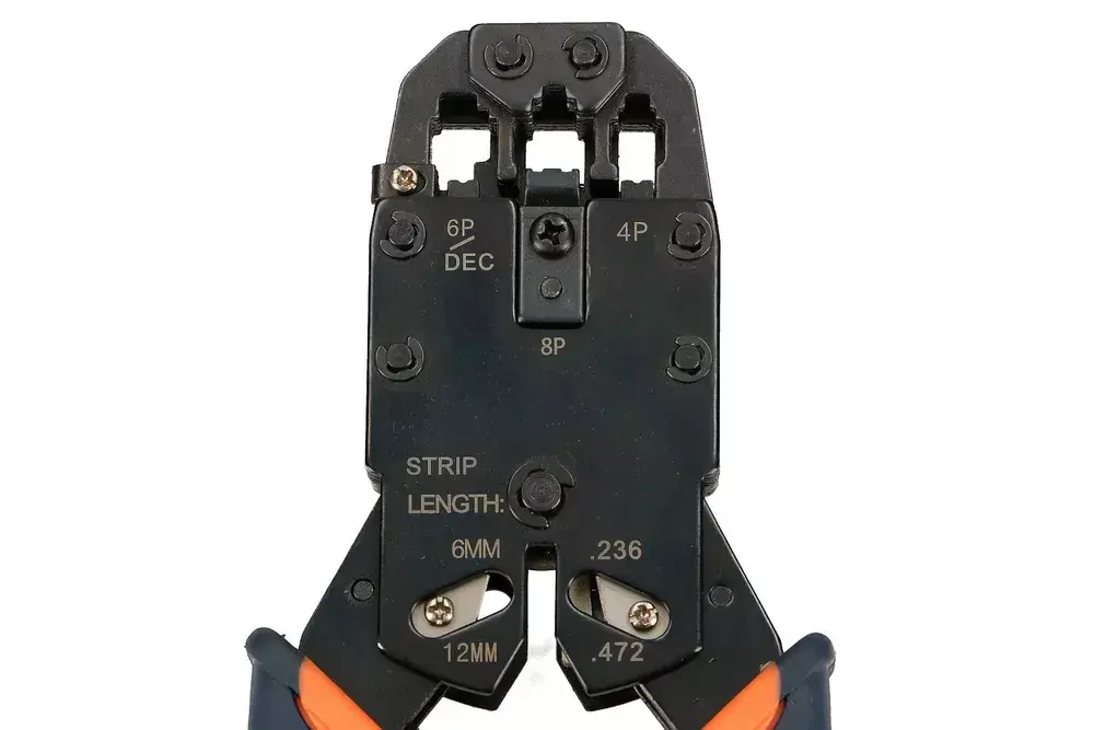 Extralink RJ45 crimp tool 4P+6P+8P with ratchet Photo 5