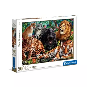 Пазл Clementoni High Quality Collection 35126 — 500 деталей, Животные, ширина 490 мм