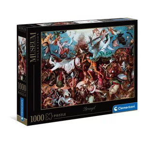 Пазл Clementoni Museum Collection 39662 — 1000 деталей, «Падение Сварившихся Ангелов», ширина 690 мм