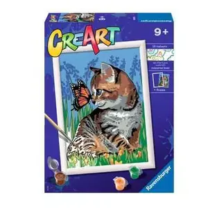 Набор по номерам Ravensburger CreArt Best Friends — 15 акриловых красок, для детей