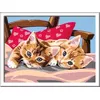 Ravensburger CreArt Divi mīlīgi kaķīši — krāsošana pēc numuriem Photo 2
