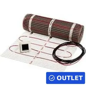 Electric underfloor heating mat DANFOSS ECmat 150T 600W 230V 0.5x8m with ECtemp Touch thermostat