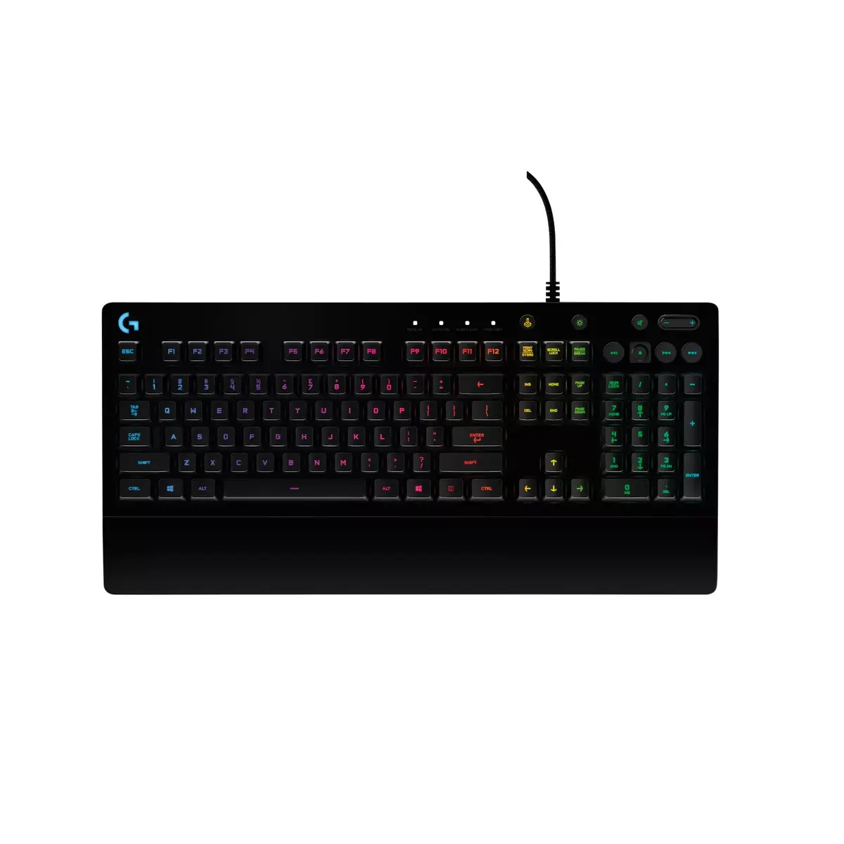 Logitech G213 Prodigy spēļu tastatūra, pilna