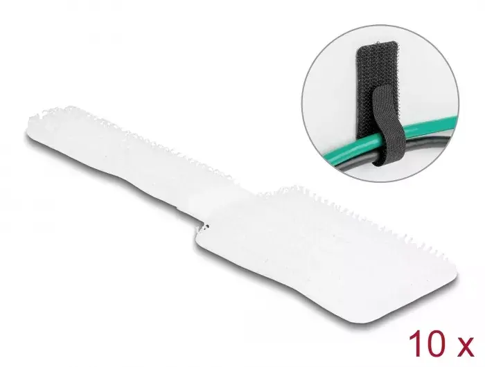DeLOCK Mini Velcro Kabeļu Turētājs L 90mm x W 24mm Photo 3