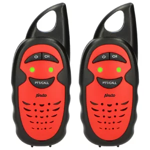 Two-way radio Alecto FR-05RD 3 channels 446 MHz Black Red