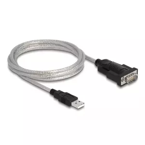 Адаптер DeLOCK USB 2.0 Type-A к Serial RS-232 D-Sub 9 + D-Sub 25