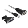 DeLOCK Adapteris USB 2.0 Type-A Serial RS-232 D-Sub 9 + 25 Photo 2