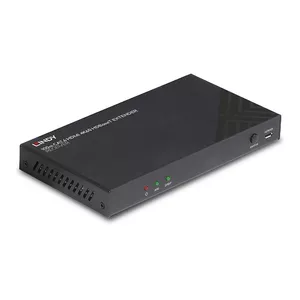 AV ресивер Lindy 100m Cat.6 HDMI 4K60 Audio IR RS-232 HDBaseT Receiver