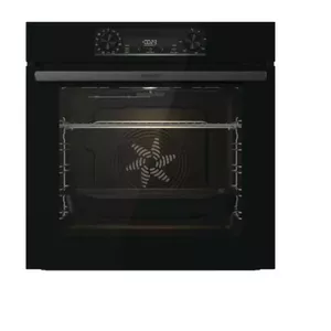 Gorenje Cepeškrāsns BO6737E02BG 77 L, Multisistēmas cepeškrāsns, EcoClean emalja, Mehāniskā vadība, Augstums 59,5 cm, Platums 59,5 cm, Jet black