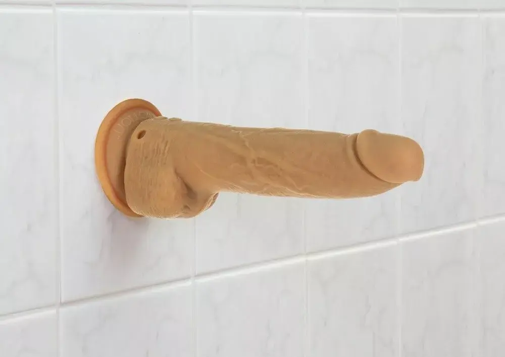 Тяговый вибратор Naked Addiction 9" силиконовый Photo 8