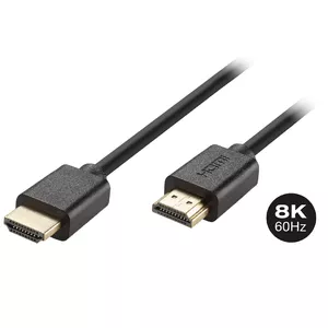 Vivanco Ultra High Speed HDMI Cable 2m HDMI 2.1 48 Gbit/s Black