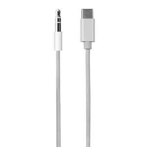 Audio Cable Vivanco ACVVUSBC10W 1m 3.5mm USB Type-C White