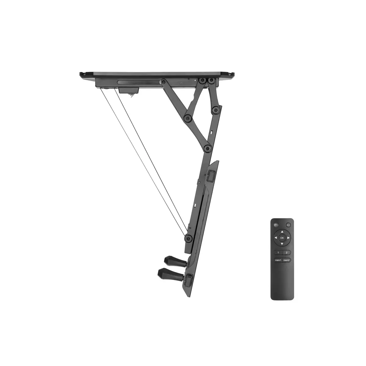 Motorizēts televizora griestu stiprinājums Equip 32"-70" Photo 3