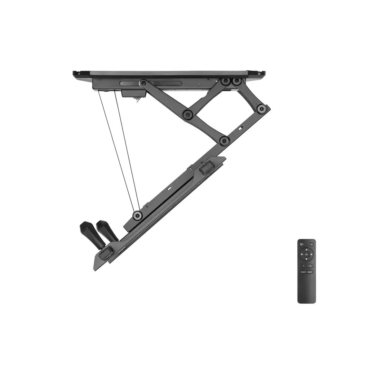 Motorizēts televizora griestu stiprinājums Equip 32"-70" Photo 4